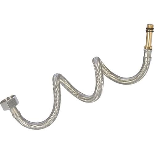 304 Stainless Steel Explosion-Proof M10 x1/2" BSP Kitchen/Basin Monobloc Mixer Tap Connectors Flexi Inlet Water Hose Pipes Tails
