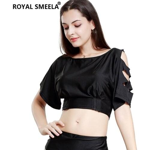 Women Belly Dance Top Dancer Wear Oriental BellyDancing Training Clothes Blouse sexy hollow Practice Tops belly dance Costume