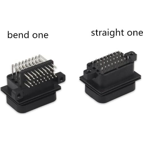 1/5pcs/lot Auto ECU Computer Connector 34 Pin/Way Male Tyco AMP Auto Oil Gas Connector Plug 6437288-1 2-6447232-3