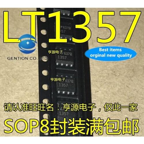 10PCS LTC1357CS8 LT1357CS8 LT1357 1357 SOP8 in stock 100% new and original