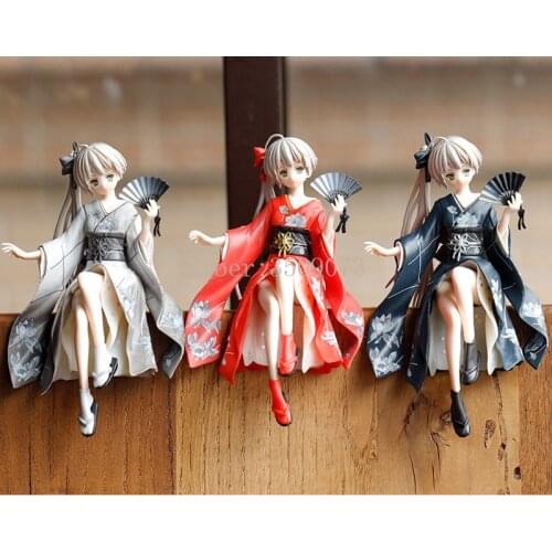 14cm Anime Figure Yosuga no Sora Kasugano Sora Cheongsam Ver. PVC Action Figure Toys Kasugano Sora Collection Model Doll Gift
