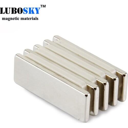 30 pcs N50 25x5x1.5mm Neodymium Block Magnets Rare Earth Magnets