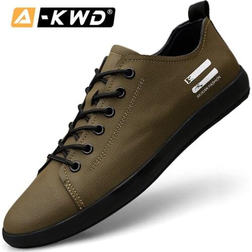 Мужские кожаные кроссовки AI-KWD China At AliExpress