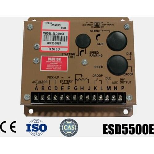 Speed Controller ESD5500E For Diesel Alternator Generator Parts Accessory