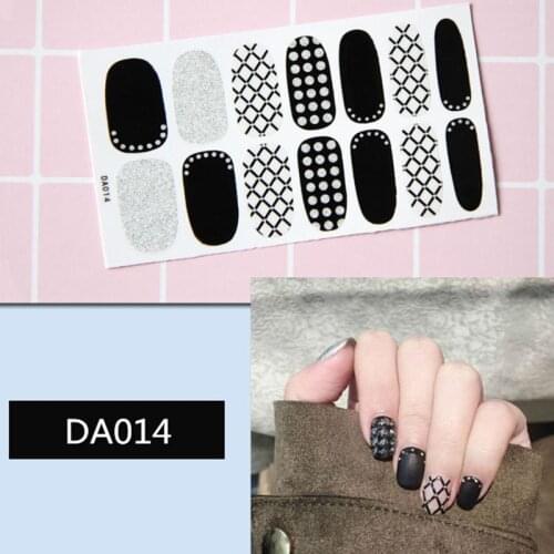 Instant Nail Art Sticker Nails Wrap Foil Nail Art DIY Sticker Manicure Decor Tips SANA889