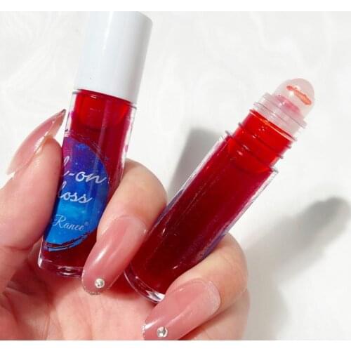 NEW Creative Roll-On Lip Glaze Matte Velvet Moisturizing Lip Stain Liquid Lipstick Long Lasting Waterproof Easy To Clean