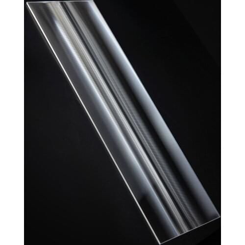 300X100mm Optical Linear Fresnel Lens PMMA Focal Length 300mm 100mm 120mm Projector Plane Magnifier Solar Energy Concentrator