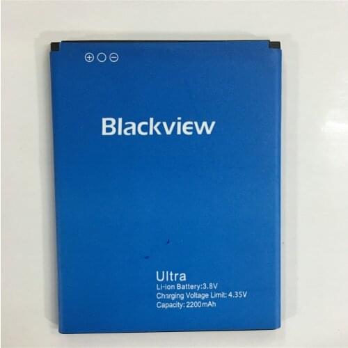 Original Blackview Ultra A6 Battery 2200mAh Li-Pol Backup Battery for Blackview Ultra Perfect Replacement