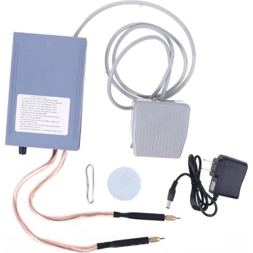 Паяльник 5000W portable rechargeable 18650 Spot welder machine with foot switch