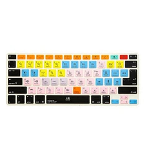 Shortcut Silicone Keyboard Cover Skin For Avid Pro Tools Functional for Macbook Air 13 inch, for Macbook Pro 13, 15 US&EU