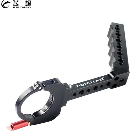 Versatile Handle Grip Neck Ring Clamp Bracket Handheld Stabilizer Extension Holder Arm for Ronin S SC MOZA weebillS Crane Gimbal