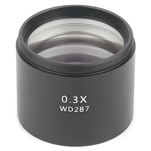 WD30 WD120 WD165 Trinocular Stereo Microscope Thread Barlow Lens For Mobile Phone Repair 0.3X 0.5X 0.7X 0.75X 1X 1.5X 2X 48mm