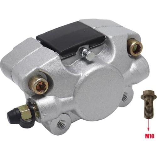 Rear Disc Brake Caliper System Pad Rear Hydraulic Brake Caliper Pump Fit for 150cc 250cc Bull Quad Dirt Bike ATV