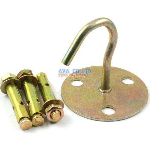 2 Pieces Ceiling Fan Light Chandelier Opened Hang Ceiling Hook Hanger 74x78mm