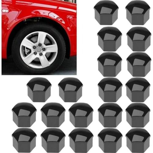 20Pcs Car Tire Wheel Center Nut Protection Cover Bolt Cap for Tesla Model 3 X S