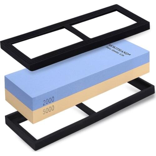 2000/5000 Knife Sharpener professional Sharpening Stone Double Side White Corundum Japanese Kitchen Knife Sharpening