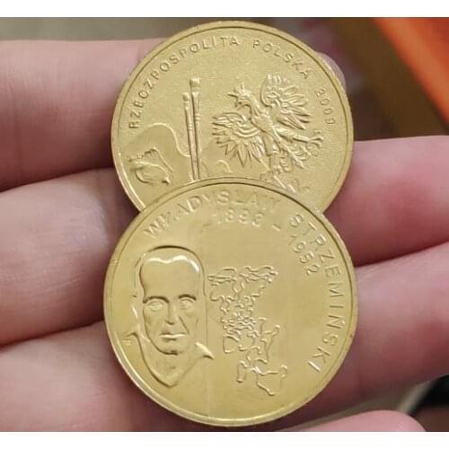 27mm poland ,100% Real Genuine Comemorative Coin ,Original Collection