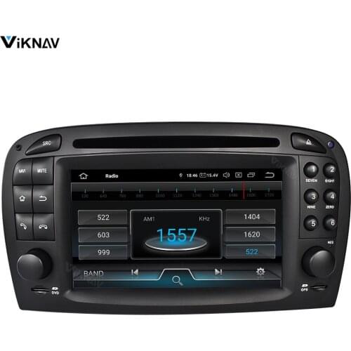 2 din android car radio for Benz SLR 230 2001-2004 car audio stereo multimedia player touch screen GPS navigation