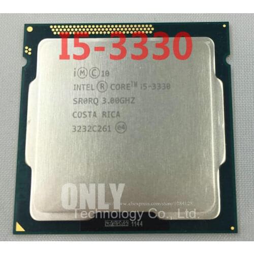 Free Shipping i5-3330 i5 3330 CPU Processor 3.0GHz 77W 22nm LGA 1155 Quad Core scrattered pieces