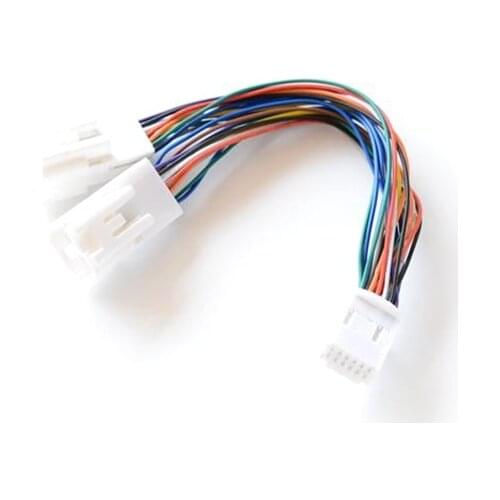 CD ISO Cable Radio 1 to 2 Wiring Harness for Toyota Reiz Crown Lexus