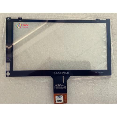 Black New Touch screen for ROADSTAR DH-695AND Car navigation GPS touch screen panel repair replacement parts DH695AND
