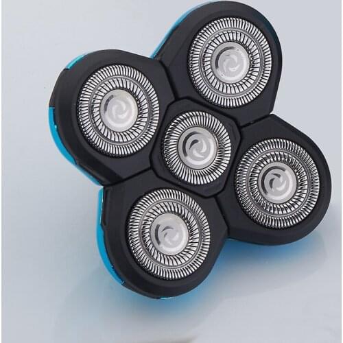 New Five Blade Replaceable Washable Alternate Floating Heads for 5D Electric Shavers Super Thin Alloy Outer Razor 35D