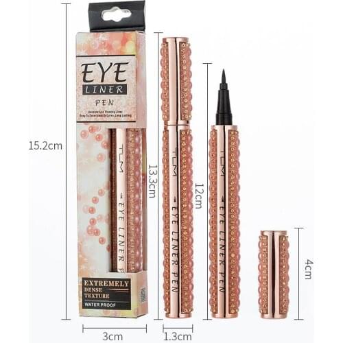 NEW Waterproof Long-lasting Pearl Eyeliner Liquid Eye Liner Pen Pencil Makeup Cosmetic Beauty Makeup Liquid Black Eyeliner