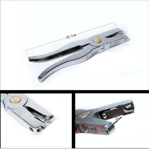 Stainless Steel Livestock Ear Tag Forcep Ear Tag Applicator for Pig Sheep Cow Cattle