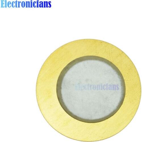 10PCS 15mm Piezo Elements Sounder Sensor Trigger Drum Disc + Wire Copper