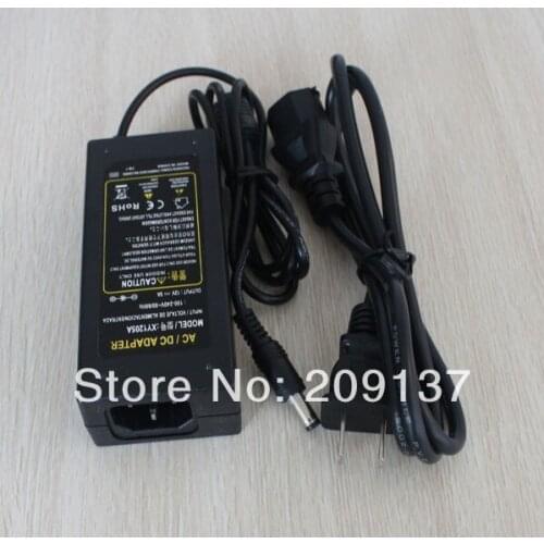12V 5A AC/DC Power Supply Charger Transformer Adapter for 5050 3528 LED RGB Strip light US/UK/EU/AU