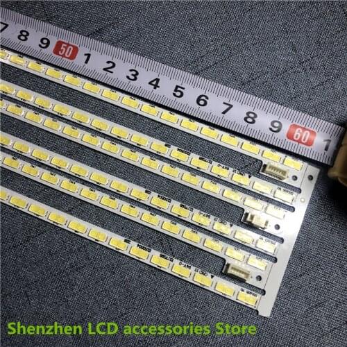 2Pieces/lot For 55PFL5820/T3 LCD TV backlight strip 74.55T02.001-3-Dx1 55TA04/05 1PCS=72LED 606MM 100%NEW