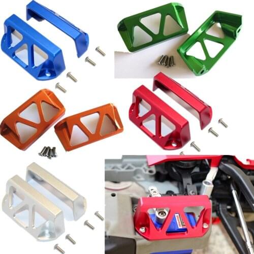 2pcs Aluminum Steering Servo Guards For Traxxas E-Revo Revo 2.0 VXL Summit Slayer Pro 4x4 5315