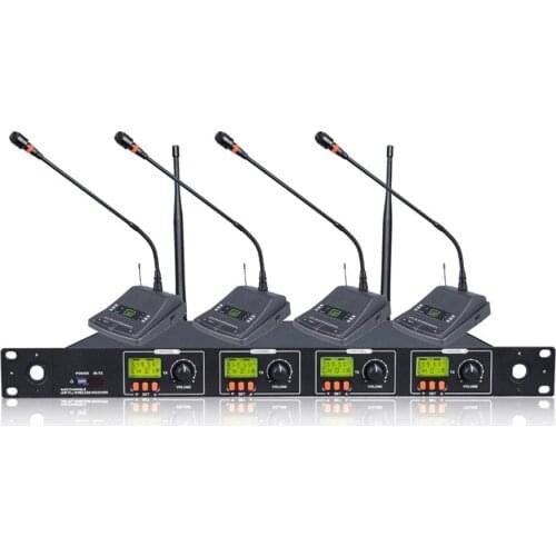 U4-OK-978 UHF Wireless Vedio Conference Chair Microphone for Meeting, Vedio Call, President Meet, Company Meeting Etc