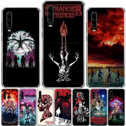 Stranger Things Phone Case For Huawei P40 P30 P20 P10 Mate 10 20 30 Lite Pro P Smart Z 2018 Plus 2019 Cover Shell Coque