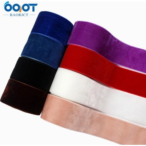L-20612-546 1-1/2", 10yards Solid color Flocking Thermal transfer Printed grosgrain,Wedding Party gift packaging DIY Materials