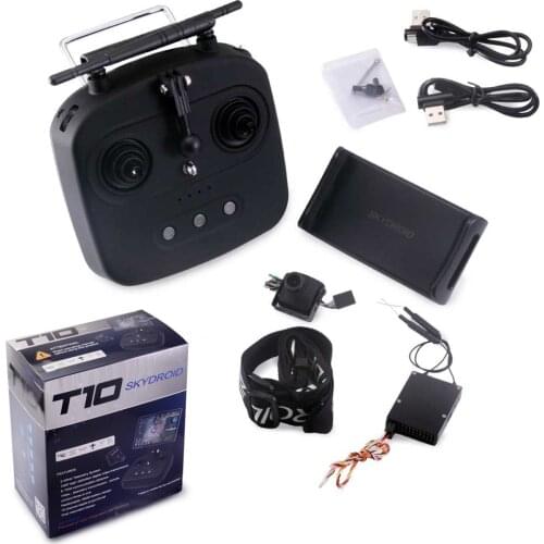 Skydroid T10 Remote Control Mini Camera 10km Digital Map Transmission with Camera Four-in-one for Plant Protection machine