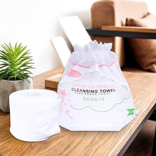 Disposable Face Towel Soft Non-woven Facial Cotton Tissue Makeup Drying Pads Facial Cleansing Cotton Tissue Makeup Cotton Pads