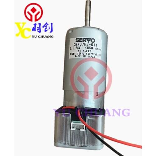 DMN37HE-011 Nidec Servo Motor 4850r/min 24V DC for Roland/Mimaki Graphtec Cutting Plotter Original&Hot Sale