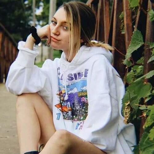 Hoodie Sweatshirt Women 2021 Spring Brandy Aesthetic Melville Sweat Top Girls Gothic Pullover Y2k Lisa Tracksuit Hipster Cotton