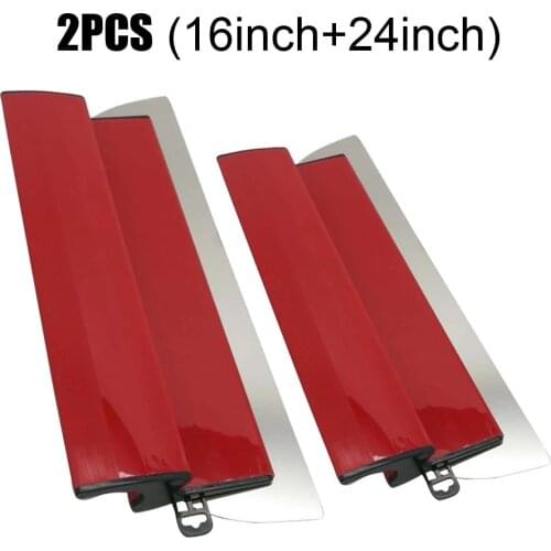1/2pcs Drywall Skimming Blade Set Putty Scraper Leveling Wall Scraping Plastering Artifact Plaster Spatula Scraping Tool