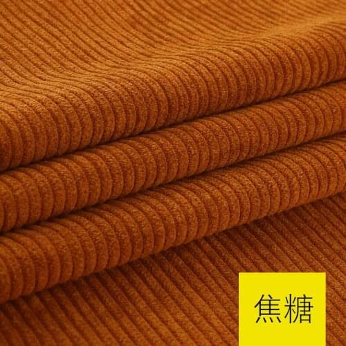 150cm*50cm20 Color Corduroy Fabrics Shirts Sweaters Clothing Solid Colors Jackets Pants Sofas Thickening Corduroy Sewing Fabrics