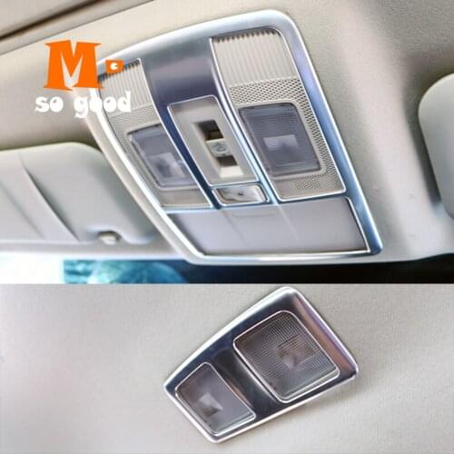 2013 2014 2015 2016 For Mazda 3 Axela Car ABS Matte/Red Front/Rear Reading Lampshade Panel Cover Trim Auto Styling Accessories