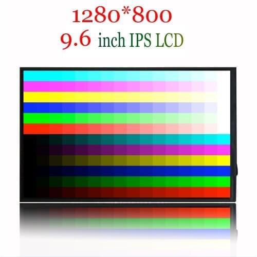 9.6" 45pin lcd display screen matrix For Irbis TZ965 TZ-965 3G TABLET inner LCD Screen Panel Lens Module