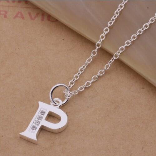 AN222 Hot sterling Necklace fashion jewelry pendant P /gkmapbta apaajgha silver color