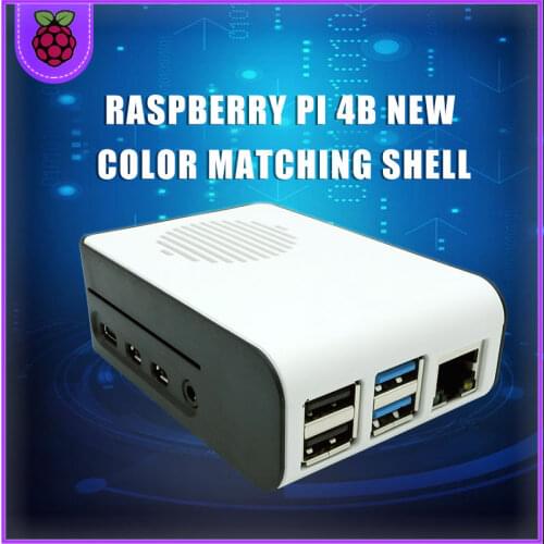 Raspberry Pi 4 Case, Raspberry Pi Case with Cooling Fan, for Raspberry Pi 4 Model B, Pi 4B, Pi 4
