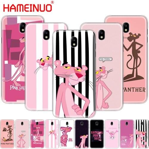 HAMEINUO Pink Panther lovely cover phone case for Samsung Galaxy J3 J5 J7 2017 J527 J727 J327 J330 J530 J730 PRO