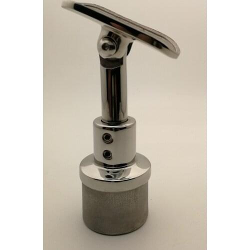 Freeshipping A110 Stainless Steel SUS AISI 304 Grade Top Holder Balcony Handrail Support for 38.1mm or 50.8mm