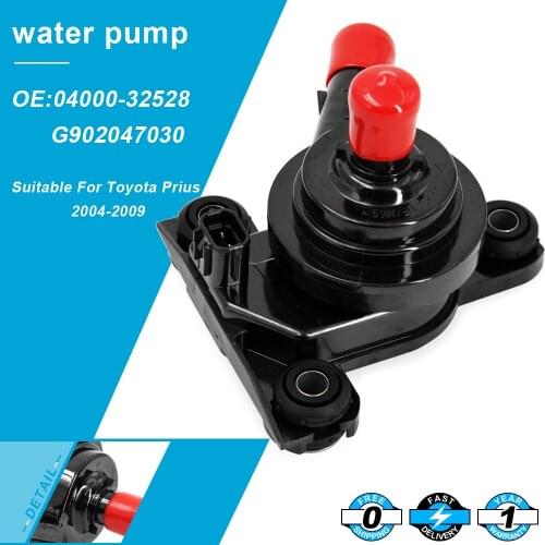 Electric Inverter Water Pump 04000-32528 G902047030 For Toyota Prius 2004-2009