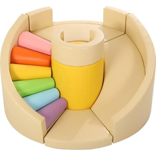 YLWCNN Customized SoftZone Kids Play Slide,Baby Soft Play Set Indoor Playground Toys YLWS77