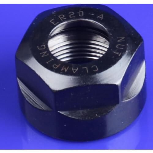 HUHAO CNC Router Engraving 1Pcs ER20 Nuts ER High Precision Machine Nut ER Collet Accessory Sparepart ER-20 Nut